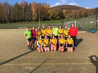 Double win on home turf for Aber Ladies