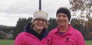 Umpires think pink!