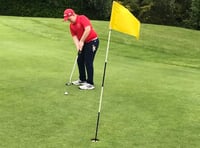 Eoin competes in national golf finals