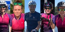 Epic cycle challenge will help boost funds of two charities