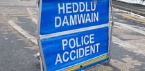 Road closed near Nevill Hall Hospital following accident