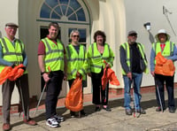 Local councillors lead litterpick