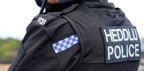 Appeal following burglary incident in Crickhowell