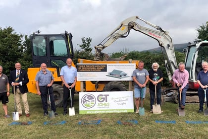 Rugby club celebrates start of work on new clubhouse
