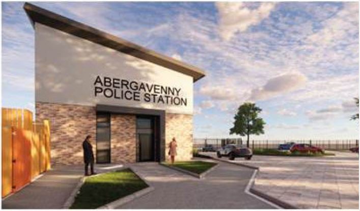 New Abergavenny police station