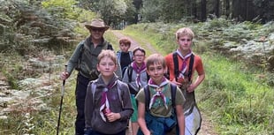 Award for Aber scout group