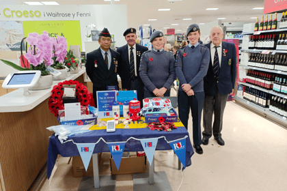 Poppy Appeal success story in Abergavenny