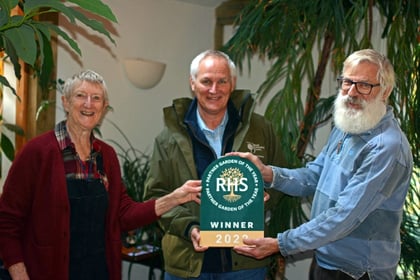 RHS award for Nant-y-Bedd gardens