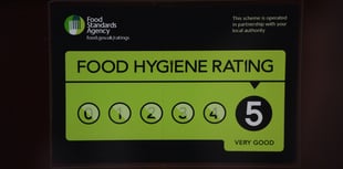 Food hygiene ratings given to 17 Monmouthshire establishments