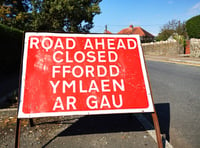 Traffic chaos in Aber