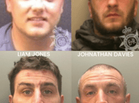 Gwent Police appeals for information in search for four men