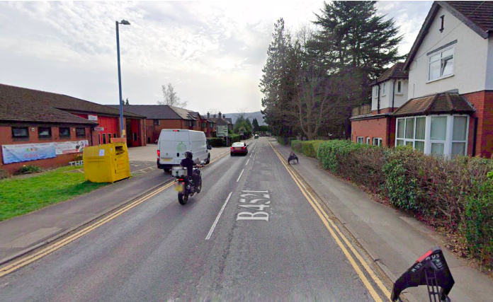 Google map view Hereford Road