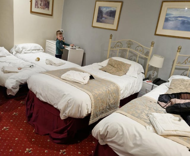 Family of five living in hotel room after eviction 