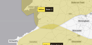 Met Office issue further yellow weather warnings over Abergavenny