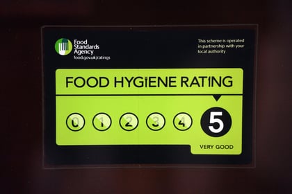 Good news as food hygiene ratings awarded to four Monmouthshire establishments