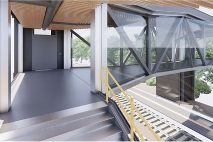 Design for Abergavenny train station revealed