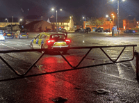 Gate installation at Fairfield car park to reduce anti-social driving