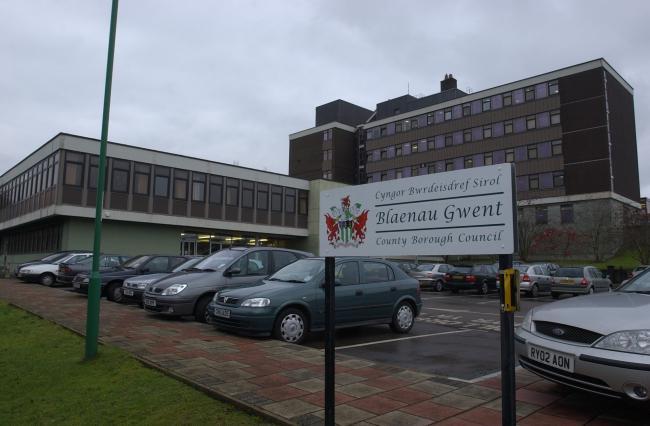 Blaenau Gwent County Borough Council\'s Civic Centre in Ebbw Vale