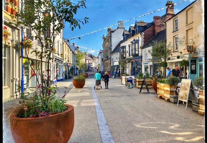 Abergavenny town centre