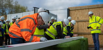 Steel signing ceremony held at the new King Henry VIII 3-19 School 