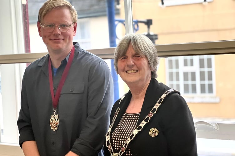 New mayor of Abergaveny