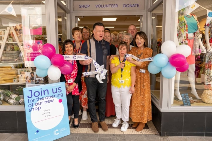 New Cancer Research UK store in Abergavenny