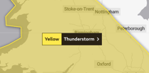 Weekend weather warning issued for thunderstorms over South Wales