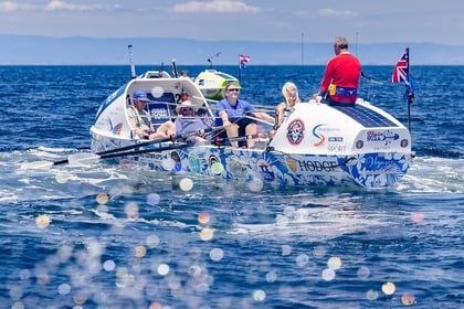 Watch ocean rowers finish Pacific crossing today 