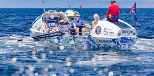 Watch ocean rowers finish Pacific crossing today 