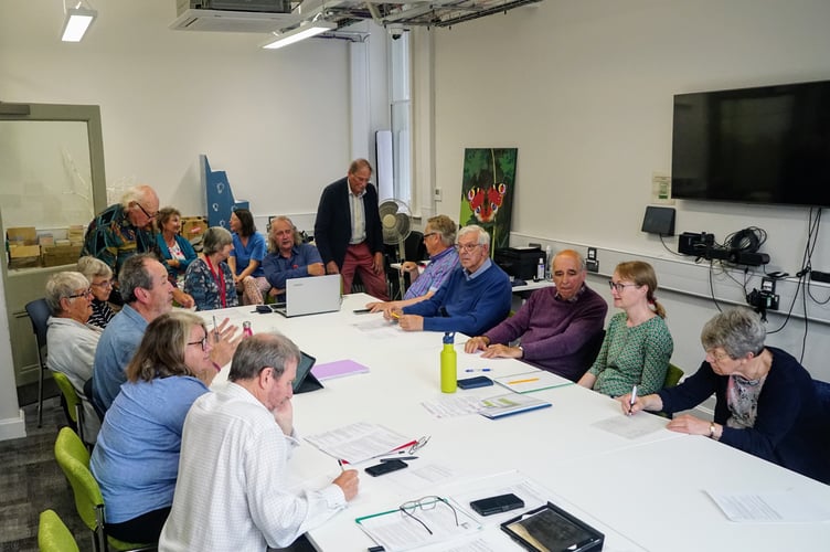 Wednesday 28th June 2023 Abergavenny Mayor launching Greener Abergavenny, a consortium of local institutions, civil society groups and businesses, to strive for a sustainable Abergavenny. It's first event will be a big fair to be held at the Market Hall on 1st October.