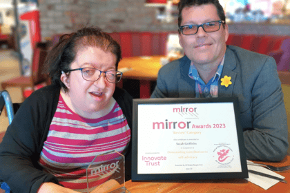 Abergavenny's Sarah Griffiths recognised for outstanding contribution