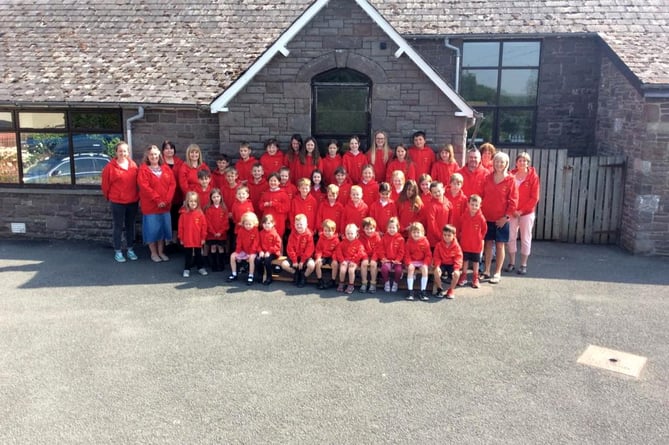  Student say goodbye to Llanbedr school ​