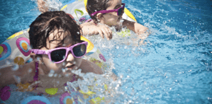 Monmouthshire children have a splashing time at Swimming Festival