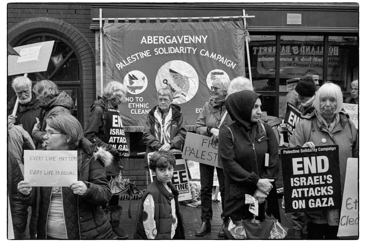 'End All Violence' protest