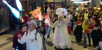 Shine a light for Christmas! Monmouth Lantern Parade really dazzles.