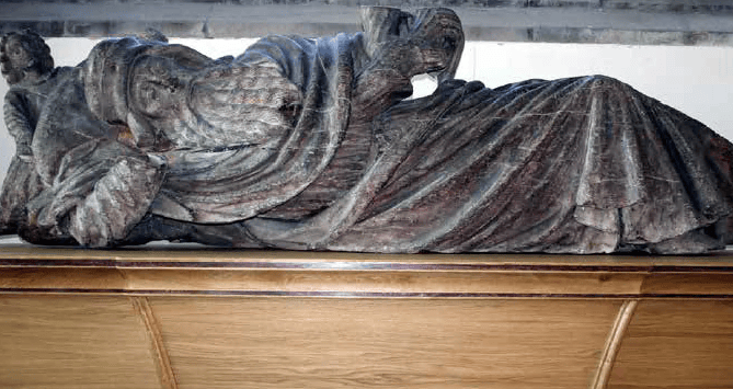 The Jesse Figure and the Jesse Window at St Mary’s Church in Abergavenny