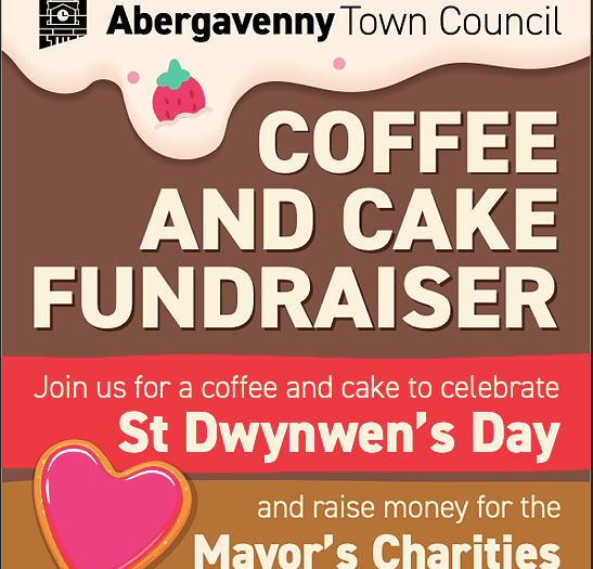 Join the Mayor of Abergavenny to celebrate St Dwynwen's Day