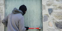 Police are investigating five rural burglaries and thefts 