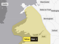 Video: Majority of Wales issued with yellow weather warning