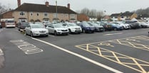 Parking deadlock for community hall users in Usk.