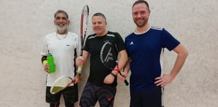 Squash teams win two out of three matches