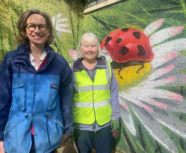 Labour candidate visits Friends of Bailey Park