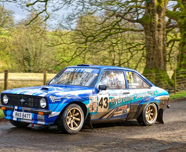 Cole and Vaughan kick off rally stages