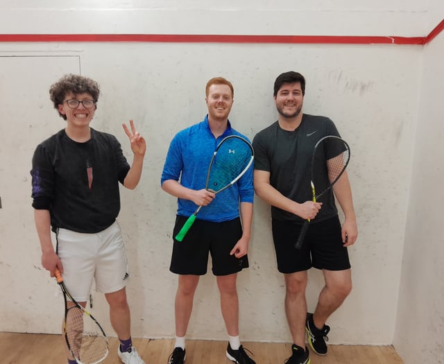 Squash team's winning run ended in thriller