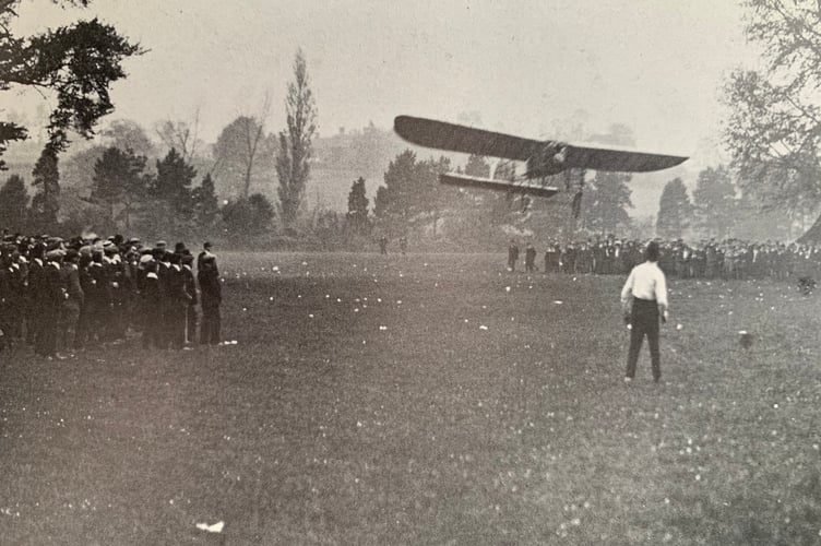 Aeroplane in Bailey Park! 