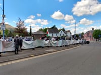 
Naming the dead vigil held in Abergavenny 
