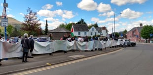 
Naming the dead vigil held in Abergavenny 
