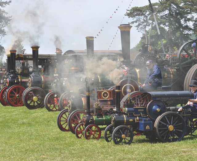 Bailey Park gears up for Abergavenny's annual Steam Rally