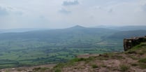 
Getting high on the Skirrid! 