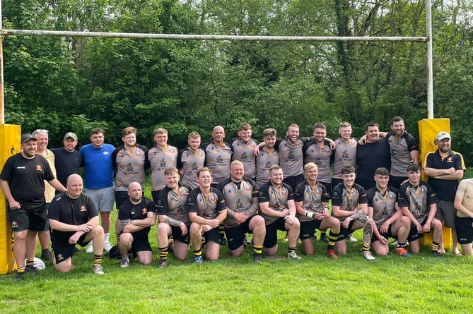 Forgeside RFC are going up in the world after securing promotion